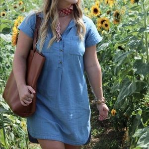 Old Navy Chambray Dress